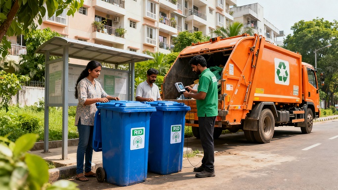 印度城市的“垃圾革命”:RFID標(biāo)簽如何重塑垃圾管理